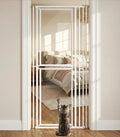 78.7" Extra Tall Cat Gate, Adjustable 27.5"-37.4" Wide Pet Proof Safety Gate by AFATI