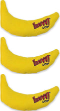 YEOWWW! DuckyWorld 100% ORGANIC CATNIP Leaf & Flower Cat Toy BANANA 3 PACK by Yeowww%21
