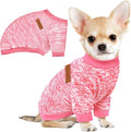 1 Pc Dog Sweaters for Small Dogs Girl Boy Winter Fleece Clothes Warm Soft Dog by BAOBICUTE