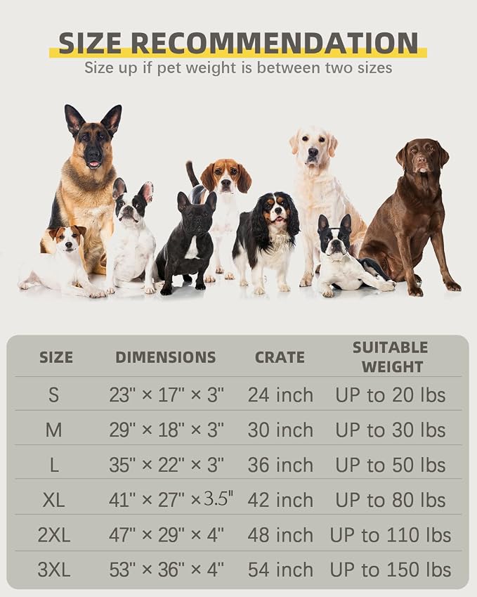 Orthopedic Dog Beds for Extra Large Dogs Waterproof - Image 7
