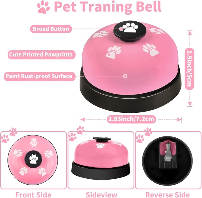 2 Pack Dog Doorbells, Pet Training Bells - Image 3