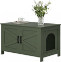 Homhedy Cat Litter Box Enclosure, Litter Box Furniture Hidden by Homhedy