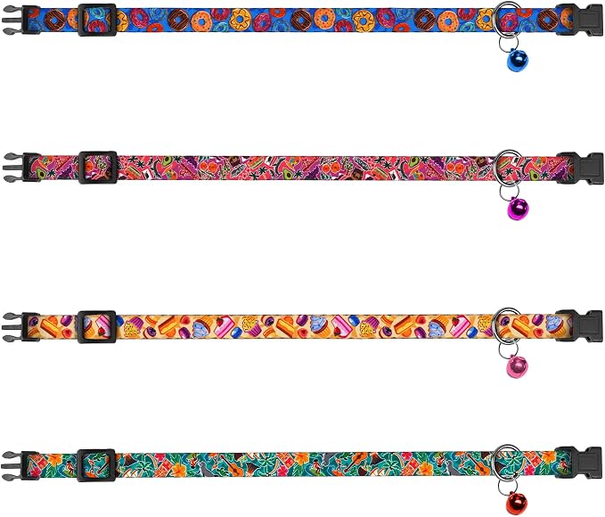 4PCS Breakaway Cat Collars - Image 2