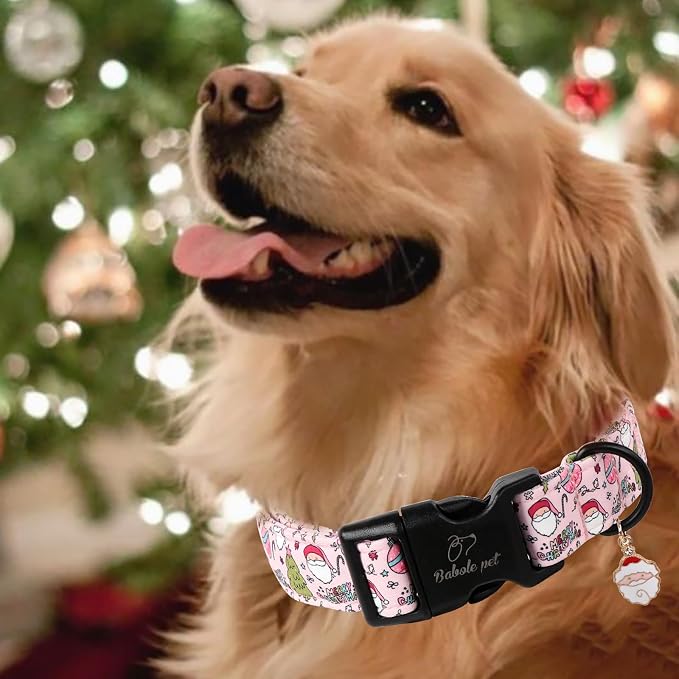 Christmas Dog Collar for Medium Dogs - Image 2