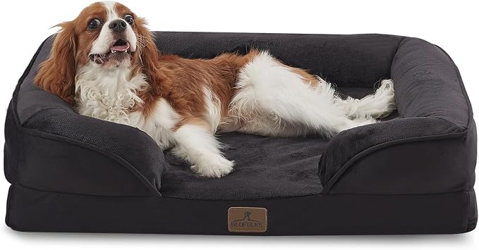 Bedfolks Orthopedic Dog Bed, Waterproof Dog Sofa Bed by Bedfolks