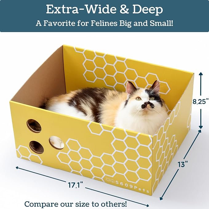 Extra Large Cardboard Cat Scratcher - Image 6