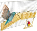 Parrot Climbing Ladder, Bird Wooden Playground by CAREUPET