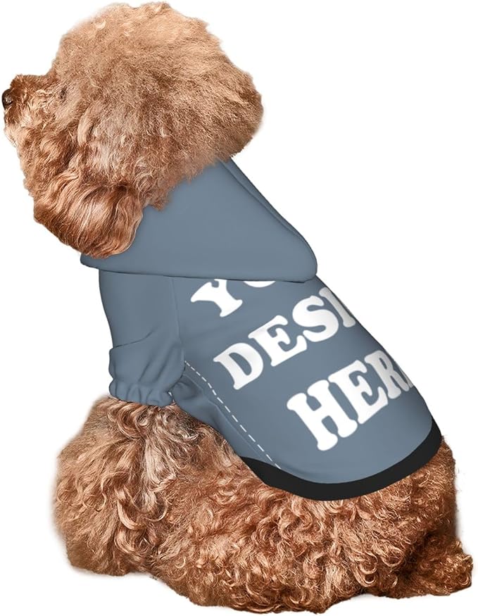 Personalized Chihuahua Dog Hoodie, Custom Pet Warm Sweatshirt Costume - Image 6