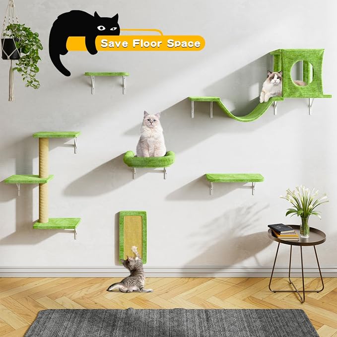 NUNU LAB Wall Mounted Cat Furniture Set - Image 3