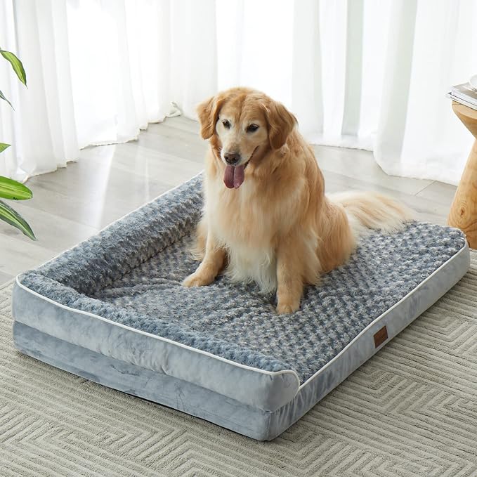 BFPETHOME Orthopedic Dog Bed for Extra Large Dogs-Big Waterproof Sofa Dog Bed - Image 9