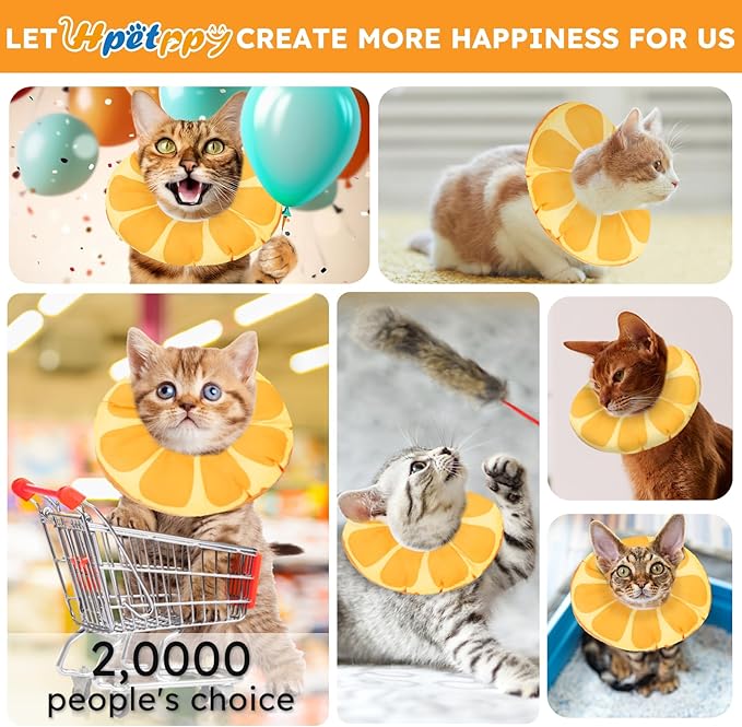 Cat Cone Collar Soft, Waterproof Cat Recovery Collar - Image 7