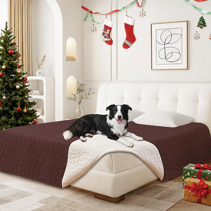 Waterproof Couch Covers for Pets, Waterproof Dog Bed Cover, Anti-Slip Soft Dog - Image 8