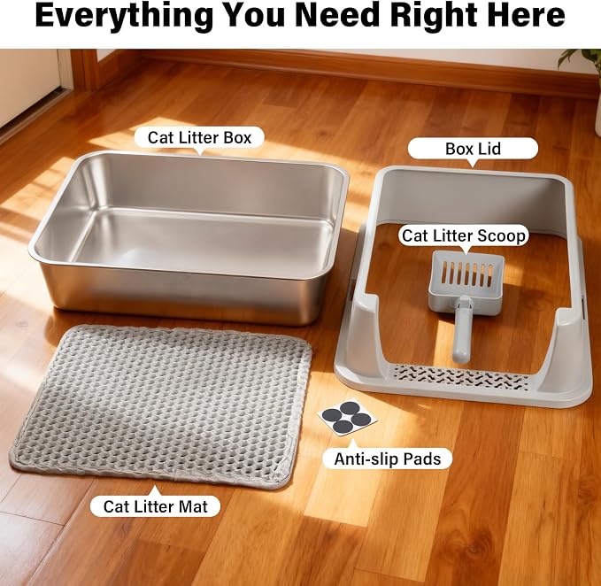 Stainless Steel Litter Box - Image 7