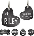 Ultra Joys Dog ID Tag, Custom Dog Tag Personalized Cat Tag, Pet ID Tag by UltraJoys