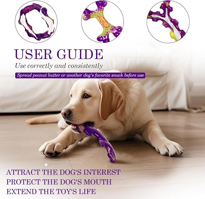 6-Pack Dog Toys for Aggressive Chewers: Dog Toy for Aggressive Chewer Large - Image 6