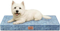 Outdoor Dog Bed for Small Dogs & Cats, Waterproof Dog Crate Mat Orthopedic Egg by TailStories