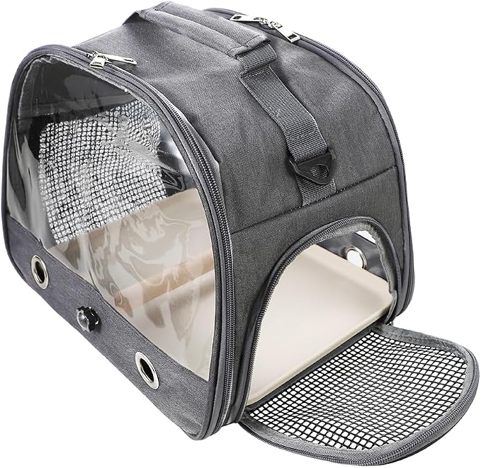 Bird Travel Carrier Portable Parrot Carry Transport Bag - Image 4