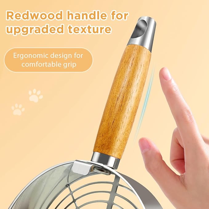 Cat Litter Scoop, Litter Scooper, Metal Cat Litter Scoop, Stainless Steel Cat - Image 7