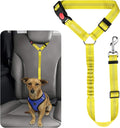 BWOGUE Pet Dog Cat Seat Belts, Car Headrest Restraint Adjustable Safety Leads by BWOGUEPetHome