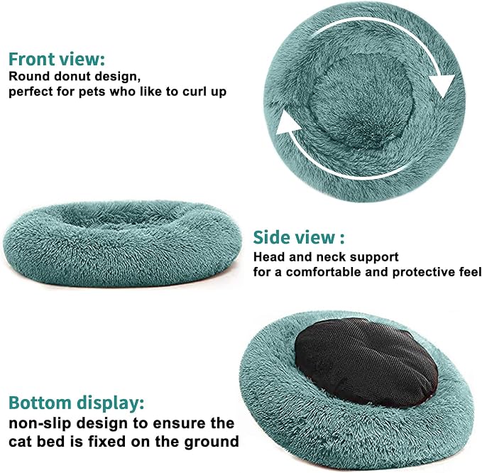 Cat Beds for Indoor Cats, 20 Inch Dog Bed for Small Melium Large Dogs, - Image 4