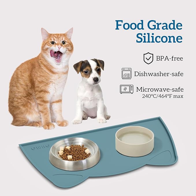 OHMO - Cat Food Mat, Silicone Pet Feeding Mat - Image 3