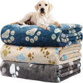 Rezutan 1 Pack 3 Blankets for Dogs, Dog Blanket for Large & Medium Pet Cat by Rezutan
