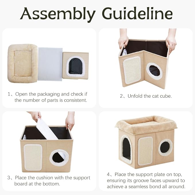 WINDRACING Cat Beds for Indoor Cats - Image 6