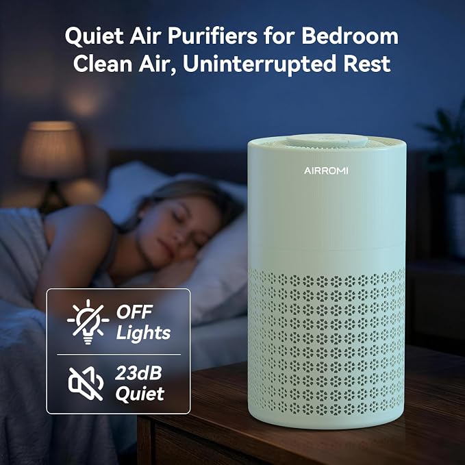 AIRROMI Air Purifier for Bedroom - Image 6