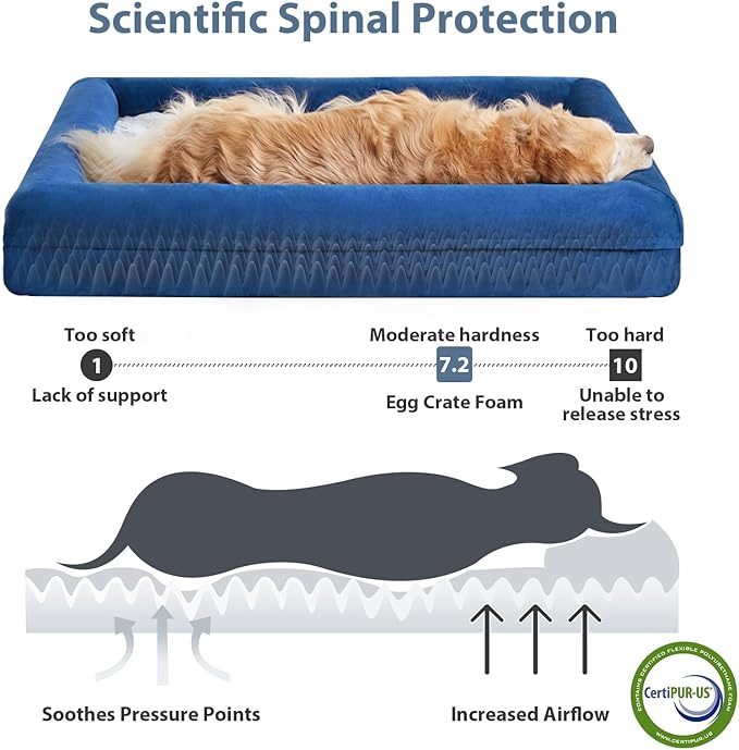 WNPETHOME Giant Dog Bed, Washable Dog Couch - Image 3