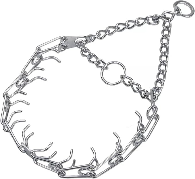 Herm SPRENGER Ultra-Plus Prong Dog Training Collar, 4 mm x 21" Neck Size by HERMSPRENGER