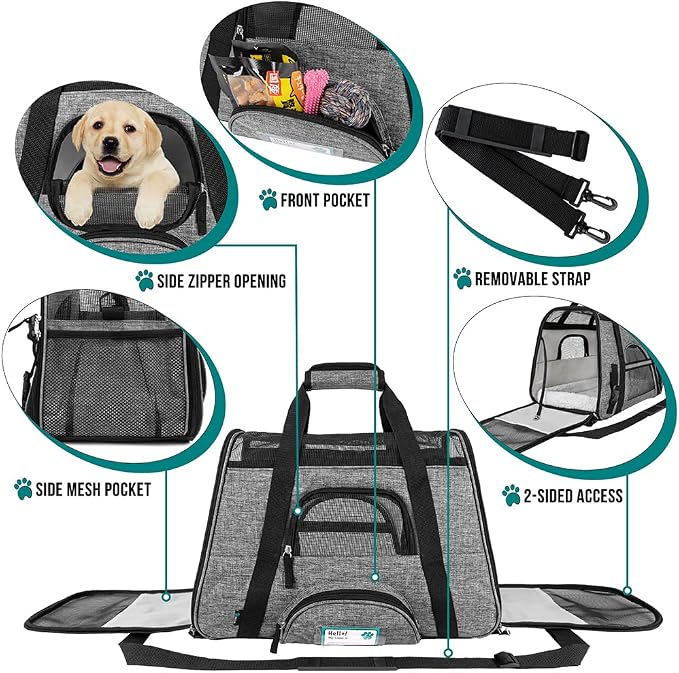 PetAmi Airline Approved Pet Carrier - Image 3