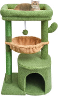 SYANDLVY Cactus Cat Tree for Indoor Cats, Modern Cat Furniture by SYANDLVY