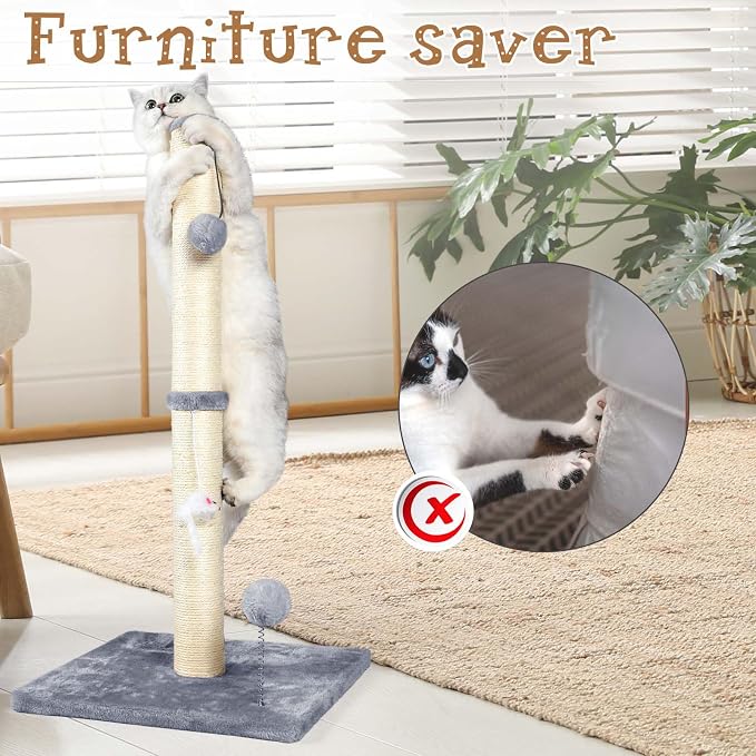 ANWA 32" Tall Cat Scratching Posts - Image 6