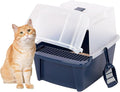 IRIS USA Cat Litter Box, Litter Box Enclosure by IRISUSA