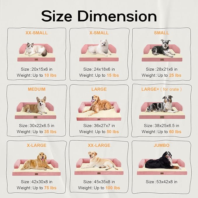 Extra Large Dog Bed-Orthopedic Waterproof XL Dog Bed - Image 2