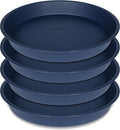 4 Pack of 16 inch Plant Saucer, Heavy Duty Round Plant Trays by Bleuhome