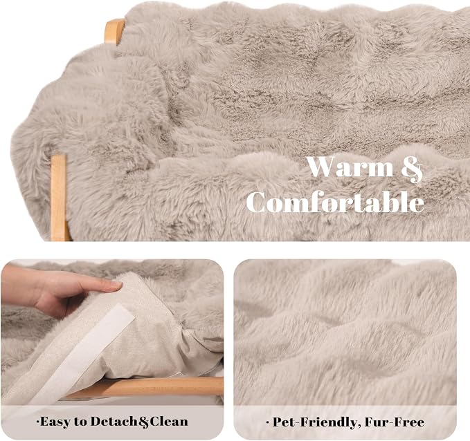 CHEERHOME PETS Elevated Cat Couch Bed - Image 3