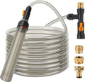 hygger Bucket-Free Aquarium Water Change Kit Metal Faucet Connector Fish Tank by hygger