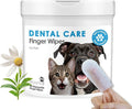 Mooncat Dental Finger Wipes for Dogs & Cats by Mooncat