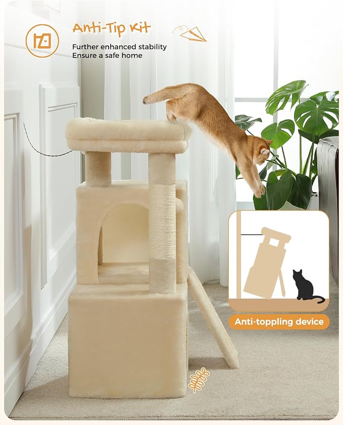 PAWZ Road Cat Tree, 30 Inches Cat Tower - Image 6