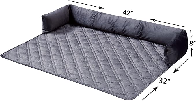 Brilliant Sunshine Premium Calming Dog Bed Mat, Silky Velvet, Removable - Image 3