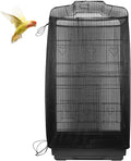 ASOCEA Large Bird Cage Seed Cather, Bird Cage Cover Adjustable Soft Airy Skirt by ASOCEA