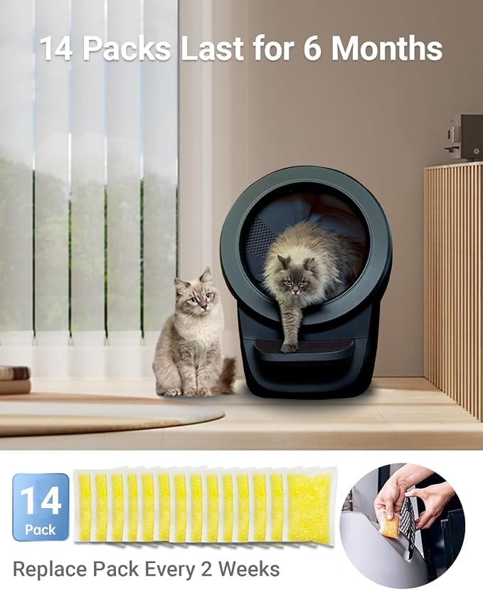 14 Packs Cat Litter Deodorizer Compatible - Image 7
