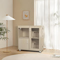 Wooden Hamster Habitat with Acrylic Viewing Windows (Teak) - GlobalHabitat Supply