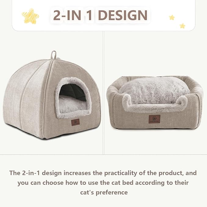 WINDRACING Cat Bed for Indoor Cats - Image 4