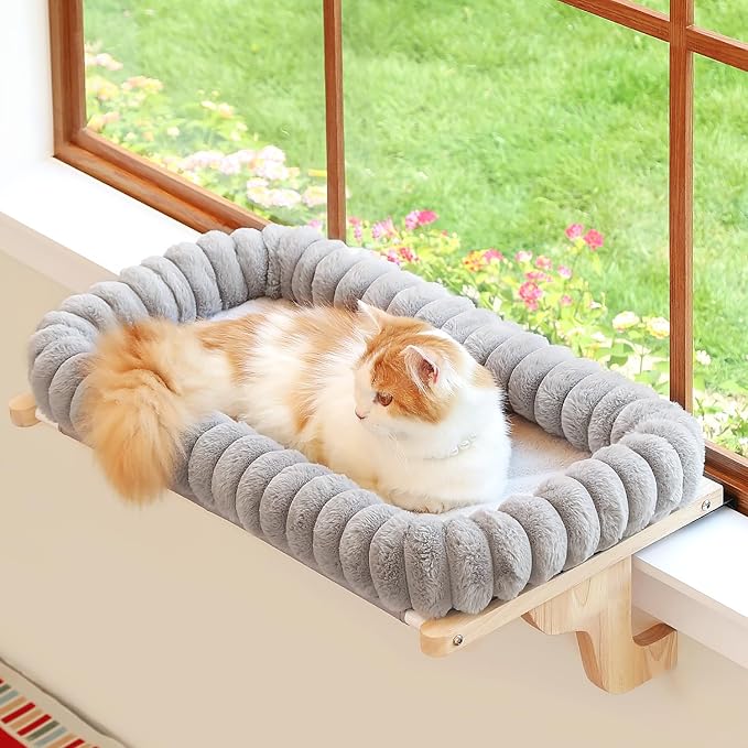 Zakkart SnugCloud Cat Perch for Window Sill by Zakkart