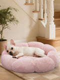 OhGeni 27 inches Calming Donut Dog & Cat Bed by OhGeni