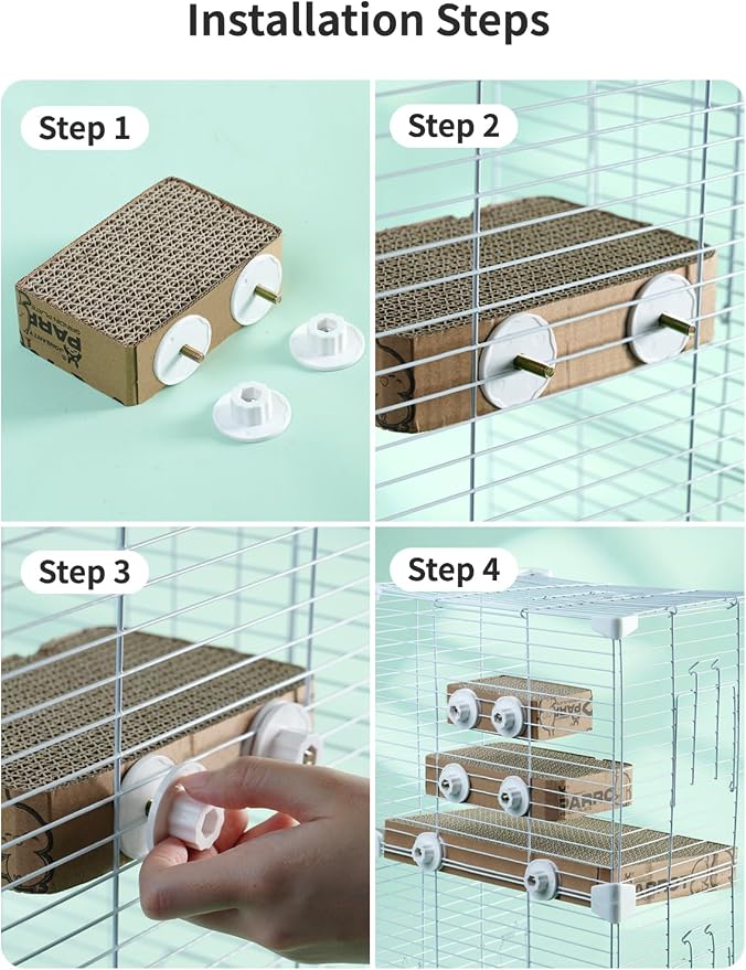 7.3 Inch Paper Bird Toys, Bird Platform, Parrot Toy, Help Birds Clean Beak - Image 7