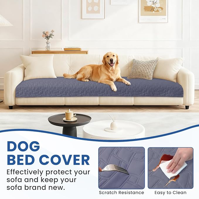 Waterproof Dog Bed Cover Pet Blanket, Soft Couch Cover - Image 6