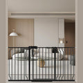 WAOWAO Baby Gate 52.76-62.2" Extra Wide Pressure Mounted Walk Through Swing by WAOWAOBABYSAFETYPRODUCTS